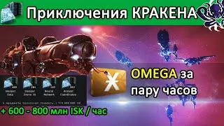 EVE ONLINE: ПРИКЛЮЧЕНИЯ в WH / Omega за пару часов #eveonline