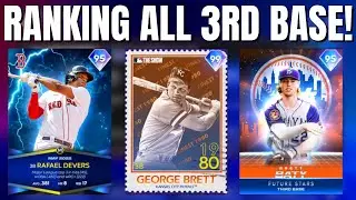 Ranking The Top 10 3RD BASEMEN In MLB The Show 22 Diamond Dynasty!
