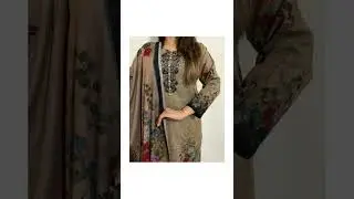 3 PC DIGITAL PRINTED DHANAK READY TO WEAR SUIT WITH SHAWL | DHANAK WINTER SUIT|DHANAK READYMADE SUIT