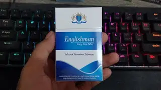 ENGLISHMAN PUTIH BIRU KING SIZE WHITE BLUE ☆ 9.0