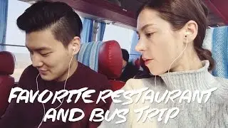 Favorite Korean Restaurant & Bus Trip 외국인 아내가 가장 좋아하는 한식 음식점 & 버스 여행 (자막 CC)