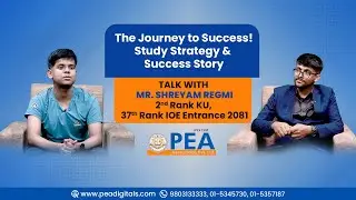 The Journey to Success | Mr. Shreyam Regmi (2nd Rank KU Entrance 2081) with Er. Dipak Dahal | Ep. 29
