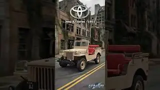 Toyota Land Cruiser - 1951 - 2025 #jeep #car #evolution #automobile #toyota