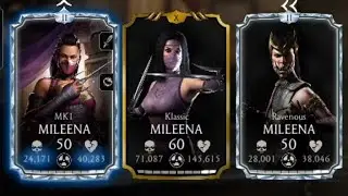 MK Mobile - Mileena Team Gameplay with MK1 Mileena