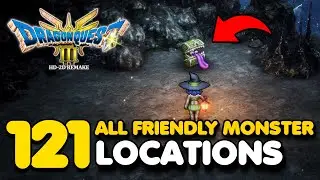 Dragon Quest 3 HD 2-D Remake - All Friendly Monster Locations (Monster Monitor Trophy Guide)