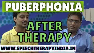 SLP Sanjay Kumar: Before Puberphonia Therapy || Within 6 Days || Without Surgery || Jaipur, India