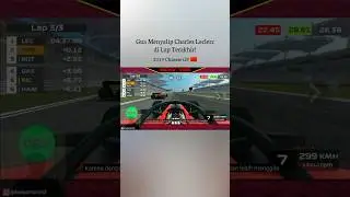 EPIC Battle! Hadyan Taris Vs Charles Leclerc ⚔️🔥 #shorts
