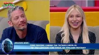 Come procede l'amore tra Tavassi e Micol al  Vip: 'Non sappiamo come finir&agrave;, ma vogliamo provarci'