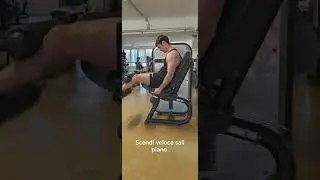 Leg curl seduto