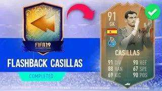 91 'FLASHBACK' CASILLAS SBC CHEAPEST SOLUTION - #FIFA19 91 Iker Casilla Flashback SBC Cheap Way