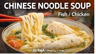 Chinese Fish & Chicken Soup | Easy Rice or Noodle Soup | Healthy & Light Meal