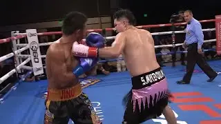 Jino Rodrigo (Philippine) vs Cain Sandoval (USA) | Boxing Fight Highlights