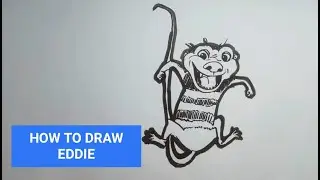 HOW TO DRAW | EDDIE | ICE AGE | EASY DRAWING