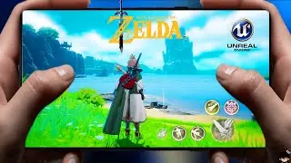 SAIU ZELDA MOBILE? NOVO JOGO MUNDO ABERTO INACREDIT&Aacute;VEL PARA ANDROID 