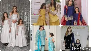 Mother and daughter matching dress design🔥 family matching dress design 😍✨