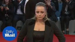 Samantha Morton classy in black at Venice Film Festival (archive) - Daily Mail