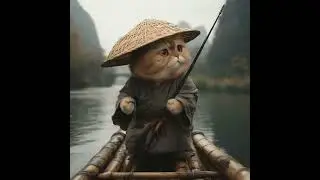 funny cat fish Like Panda