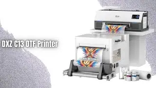 DXZ C13 DTF Printer Bundle Review | High-Speed XP600 + Shaker & Oven = Pro Printing Setup!