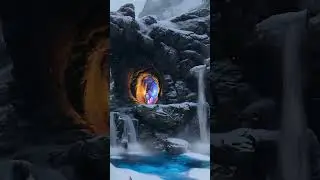 A Glimpse of the Crystal Cave #shorts #waterfall #mindfulpresence