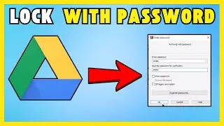 How To Lock  Google Drive Files With  Password - NEW UPDATE!