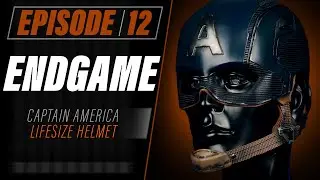 Battle Damaged 1:1 Scale Captain America Helmet Avengers: Endgame Review | EP12