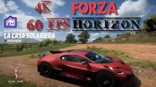 Forza Horizon 5 BUGATTI DIVO Stock (FREE ROAM) - Back fire - 4K Gameplay 60FPS PC Game Online 413MPH