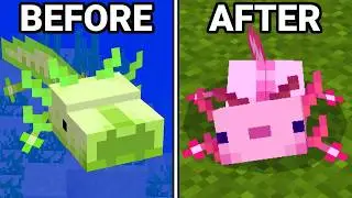 98 Minecraft Changes! | Minecraft Old Vs New