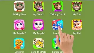 Which one do you like? Talking tom, My Angela, My Cat, Last War, Ginger🩵 #talkingtom #angela #ginger