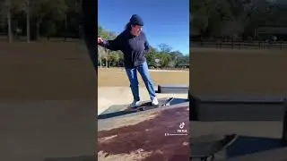 How To: Ollie Up a Euro Gap | TikTok Skateboarding