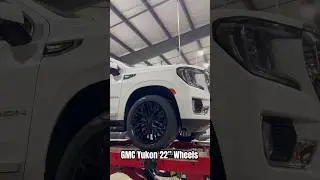 2021 GMC Yukon We just installed a new set of 22&rdquo; Replica wheels & tires #rims #replica #wheels