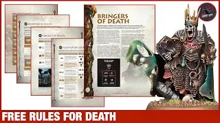 FREE RULES FOR WARCRY GRAND ALLIANCE DEATH - Overview Of The PDF Monsters, Reactions & Thralls
