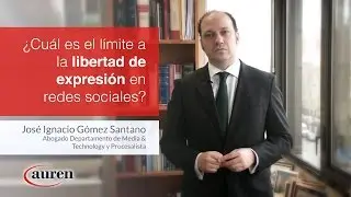 ¿Cuál es el límite a la libertad de expresión en redes sociales? | José Ignacio Gómez Santano