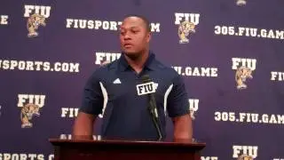 FIU Football Press Conference 9-6-11 - Josh Forney