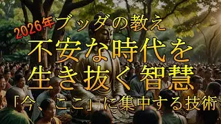不安な時代を生きる知恵｜ブッダが教える今、ここに集中する技術