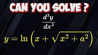 Can You Find the 3rd Derivative?