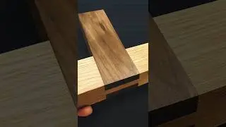 Aesthetics of a Bridle Joint #woodworking