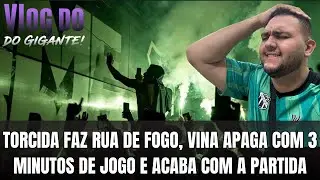 TORCIDA DO CEARÁ FAZ A FESTA COM RUA DE FOGO MAS VINA APAGA O FOGO COM 3 MIN| VLOG DO JOGO CEA X INT