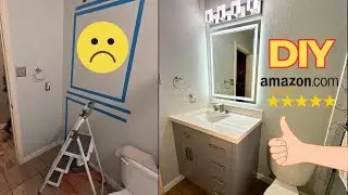Как установить тумбу под раковину с Amazon