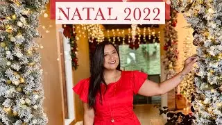 DECORAÇÃO DE NATAL ÁREA EXTERNA +ARCO NEVADO CARLOS ALBERTO 😁 #natal2022 #decoraçãodenatal