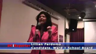 Franklin Garcia introduces Lillian Perdomo, candidate for DC School Board