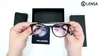 Unboxing rame ochelari de vedere unisex Polarizen AS8084 C01