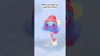 When you wake up early for school&hellip;  | Buddy the Robot | Buddy.ai |  #buddyai #cartoon