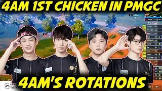 This Is How 4AM Got 1st Chicken Dinner in PMGC | 4AM's Rotations & Strategies Explained