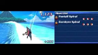 Pok&eacute;mon Ultra Moon // Mantine Surfing (first time)
