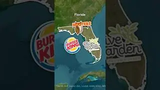 Fast Food by State #fastfood