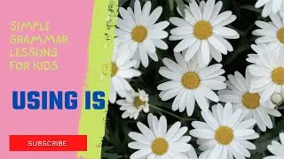 Using 'is'||Simple Grammar Lessons for Kids||How to use is|| DadrianGreensKidsLearningChannel3
