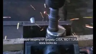 The model of protection from the company  CISA  - metal holse saw (industrial tools).