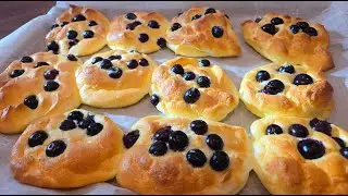 Blueberry Cloud Bread