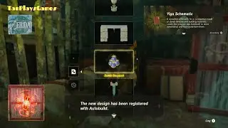 Bomb Bouquet schematic (Yiga Schematic) : Zelda Tears of The Kingdom.