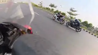 300 feet run with gsxr ,GPX 165RR